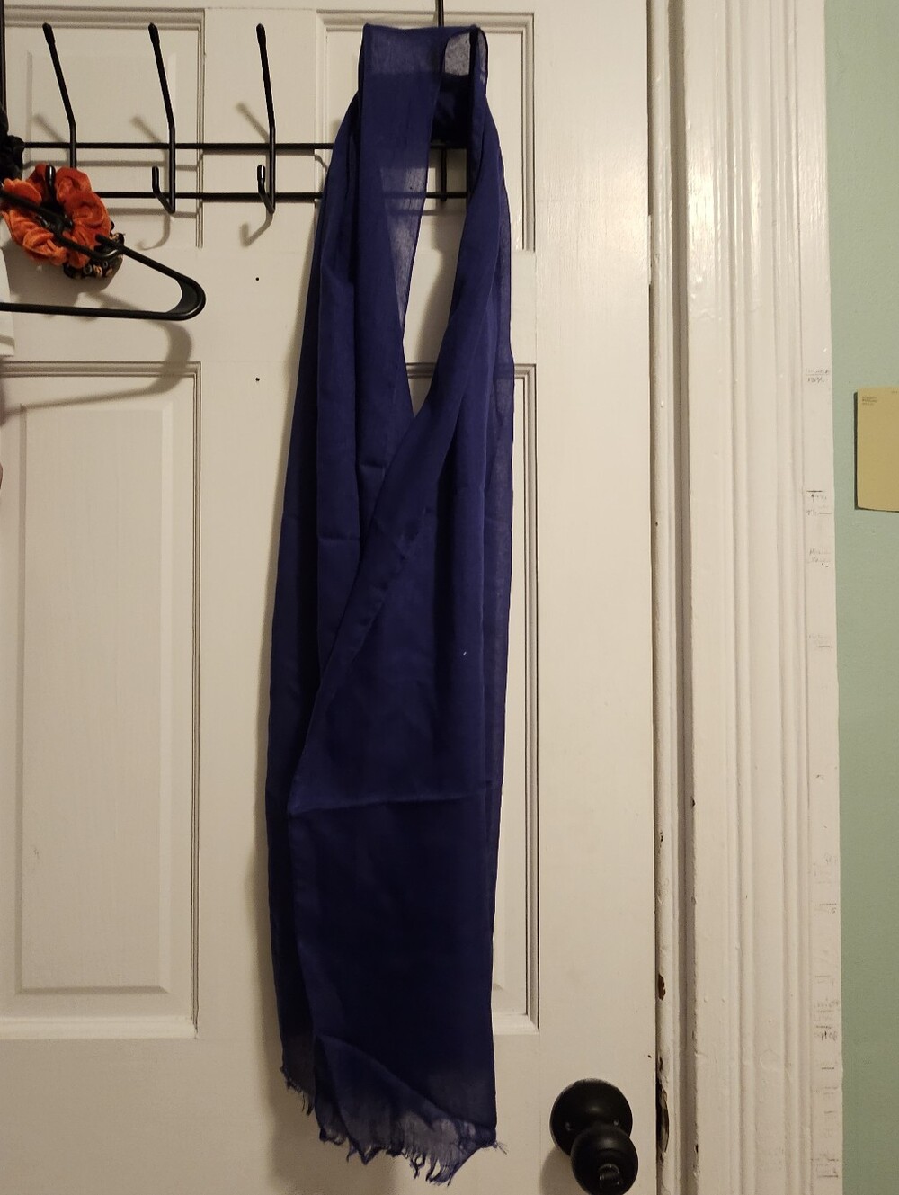 Women's Deep Blue Lightweight Scarf - JCrew